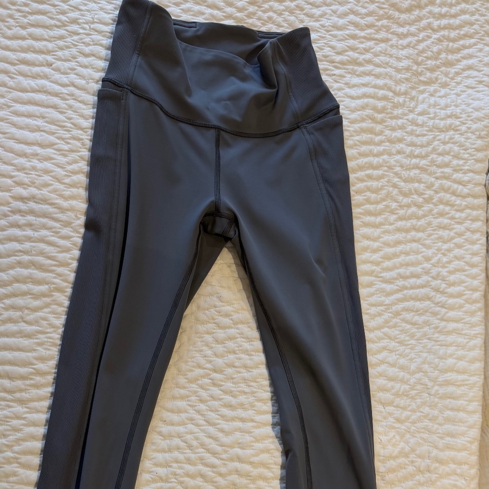 Lululemon Align High-Rise Pant with Pockets 28” Grey Size 6 Like New